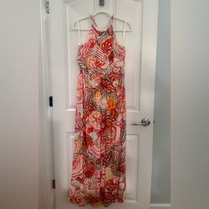 LOFT - Floral Halter Maxi Dress - NWT